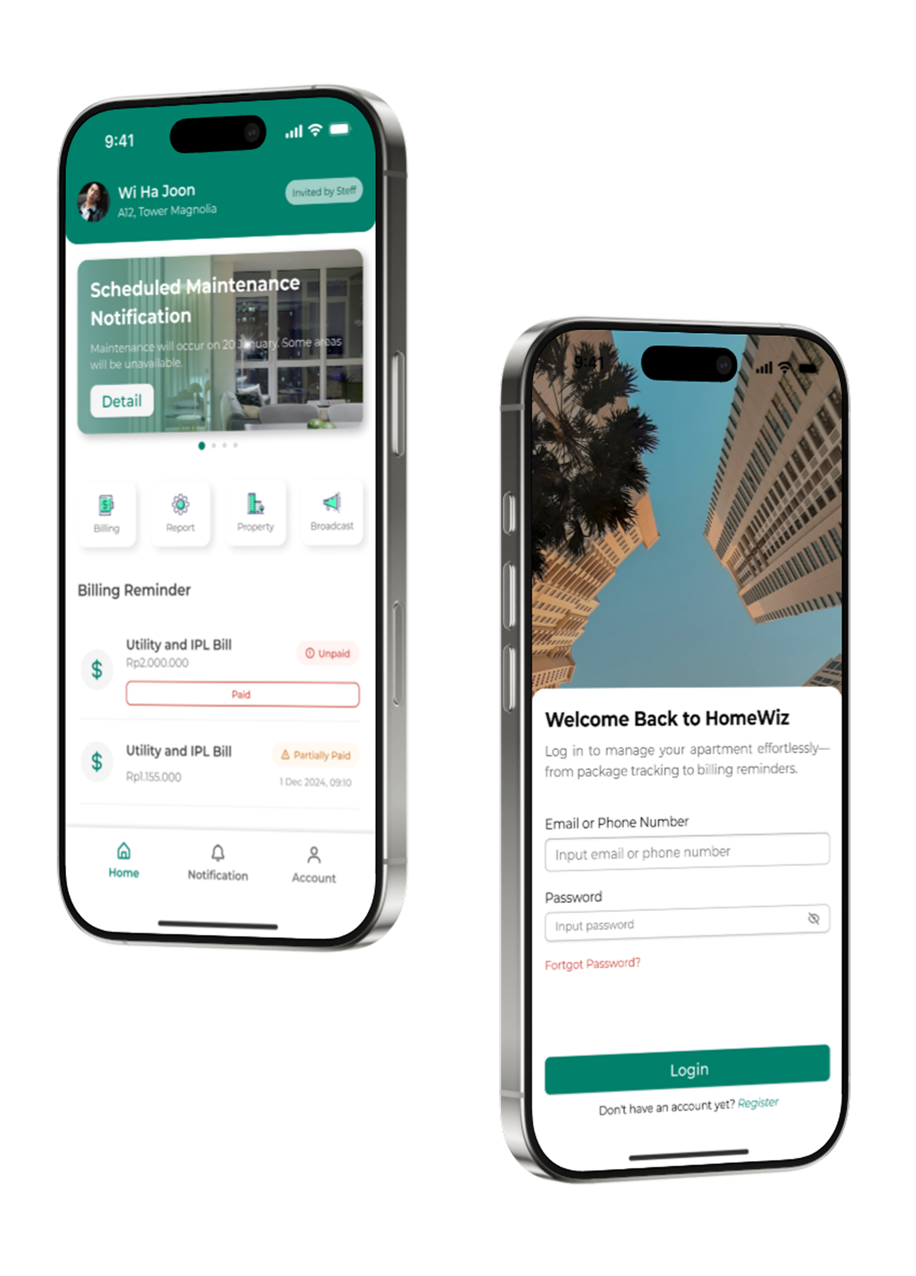 HomeWiz Mobile App